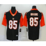 Men's Cincinnati Bengals #85 Tee Higgins Black 2020 Vapor Untouchable Stitched NFL Nike Limited Jersey