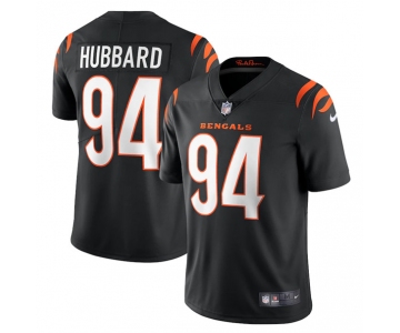 Men's Cincinnati Bengals #94 Sam Hubbard 2021 Black Vapor Untouchable Limited Stitched Jersey
