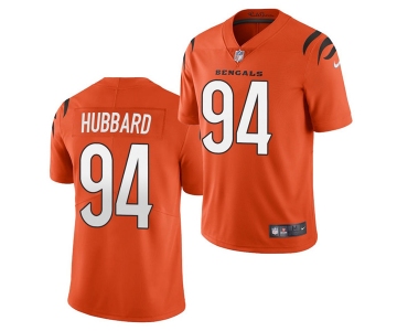Men's Cincinnati Bengals #94 Sam Hubbard 2021 Orange Vapor Untouchable Limited Stitched Jersey