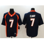 Men's Denver Broncos #7 John Elway Navy Blue 2017 Vapor Untouchable Stitched NFL Nike Limited Jersey
