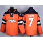 Nike Denver Broncos #7 John Elway 2014 Orange Hoodie