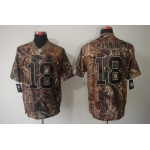 Nike Denver Broncos #18 Peyton Manning Realtree Camo Elite Jersey