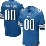 Kids' Nike Detroit Lions Customized Navy Blue Limited Jersey