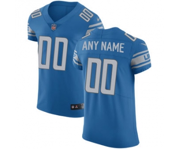 Men's Detroit Lions Nike Blue Vapor Untouchable Custom Elite Jersey