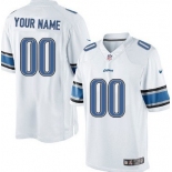 Men's Nike Detroit Lions Customized White Limited Jersey