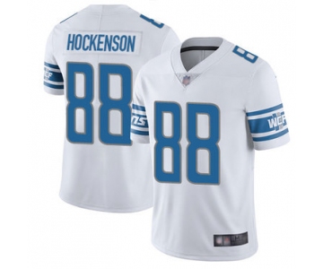 Lions #88 T.J. Hockenson White Youth Stitched Football Vapor Untouchable Limited Jersey