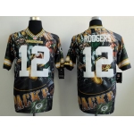 Nike Green Bay Packers #12 Aaron Rodgers 2014 Fanatic Fashion Elite Jersey