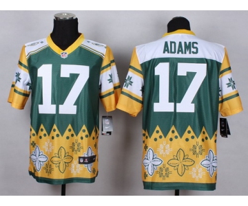 Nike Green Bay Packers #17 Davante Adams 2015 Noble Fashion Elite Jersey