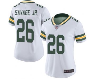 Packers #26 Darnell Savage Jr. White Women's Stitched Football Vapor Untouchable Limited Jersey