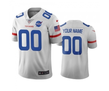 Houston Texans Custom White Vapor Limited City Edition NFL Jersey