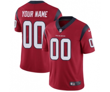 Youth Nike Houston Texans Red Customized Vapor Untouchable Player Limited Jersey