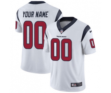 Youth Nike Houston Texans White Customized Vapor Untouchable Player Limited Jersey