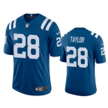 Men's Indianapolis Colts #28 Jonathan Taylor Royal Blue 2020 Vapor Untouchable Stitched NFL Nike Limited Jersey