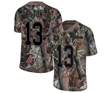 Nike Colts #13 T.Y. Hilton Camo Men's Stitched NFL Limited Rush Realtree Jersey