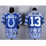 Nike Indianapolis Colts #13 T.Y. Hilton 2015 Noble Fashion Elite Jersey