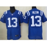 Nike Indianapolis Colts #13 T.Y. Hilton Blue Elite Jersey