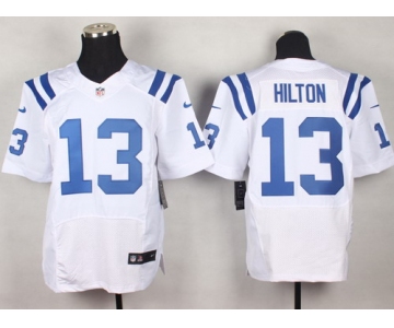 Nike Indianapolis Colts #13 T.Y. Hilton White Elite Jersey