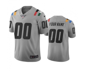 Indianapolis Colts Custom Gray Vapor Limited City Edition NFL Jersey