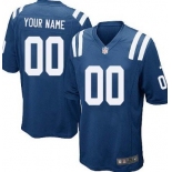 Kids' Nike Indianapolis Colts Customized Blue Limited Jersey