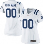 Women's Nike Indianapolis Colts Customized White Limited Jersey