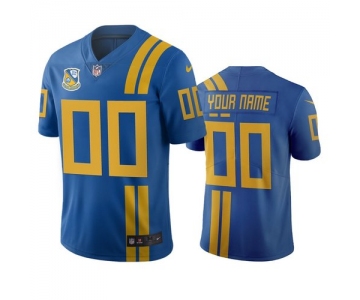 Jacksonville Jaguars Custom Royal Vapor Limited City Edition NFL Jersey