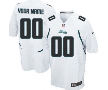 Kids' Nike Jacksonville Jaguars Customized White Limited Jersey