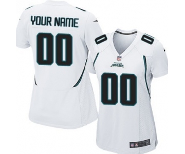 Men's Nike Jacksonville Jaguars Customized White Limited Jersey