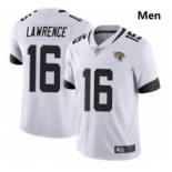 Men Jacksonville Jaguars #16 Trevor Lawrence White 2021 Draft Jersey