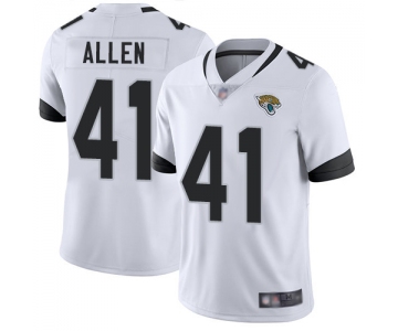 Jaguars #41 Josh Allen White Youth Stitched Football Vapor Untouchable Limited Jersey