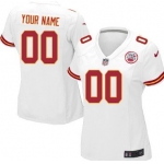 Women's Nike Kansas City Chiefs Customized White Limited Jersey