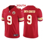 Youth Kansas City Chiefs #9 JuJu Smith-Schuster Red 2022 Vapor Untouchable Stitched NFL Nike Limited Jersey