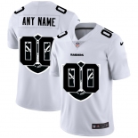 Nike Oakland Raiders Customized White Team Big Logo Vapor Untouchable Limited Jersey