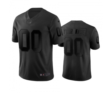 Oakland Raiders Custom Black Vapor Limited City Edition NFL Jersey