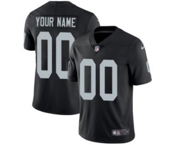 Youth Las Vegas Raiders Customized Black Team Color Stitched Vapor Untouchable Limited Football Jersey