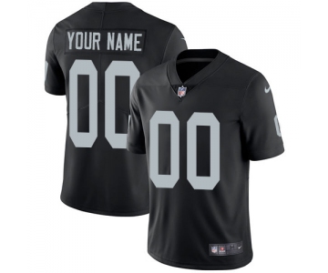 Youth Nike Oakland Raiders Home Black Customized Vapor Untouchable Limited NFL Jersey