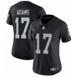 Women's Las Vegas Raiders #17 Davante Adams Black Vapor Untouchable Limited Stitched Jersey(Run Small)