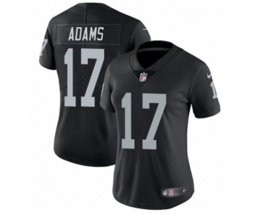 Women's Las Vegas Raiders #17 Davante Adams Black Vapor Untouchable Limited Stitched Jersey(Run Small)