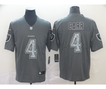 Nike Raiders 4 Derek Carr Gray Camo Vapor Untouchable Limited Jersey