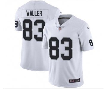 Men's Oakland Raiders #83 Darren Waller White Vapor Untouchable Limited Stitched NFL Jersey