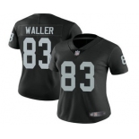 Women's Oakland Raiders #83 Darren Waller Black 2017 Vapor Untouchable Stitched NFL Nike Limited Jersey