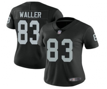 Women's Oakland Raiders #83 Darren Waller Black 2017 Vapor Untouchable Stitched NFL Nike Limited Jersey
