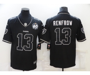 Men's Las Vegas Raiders #13 Hunter Renfrow Black Shadow 2021 Vapor Untouchable Stitched Nike Limited Jersey
