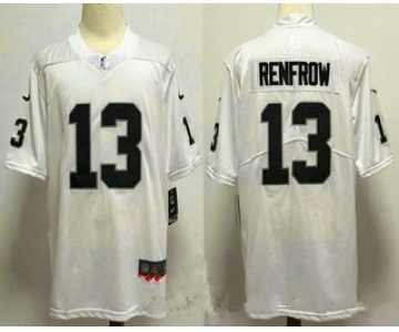 Men's Las Vegas Raiders #13 Hunter Renfrow White 2019 Vapor Untouchable Stitched NFL Nike Limited Jersey