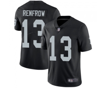 Raiders #13 Hunter Renfrow Black Team Color Men's Stitched Football Vapor Untouchable Limited Jersey