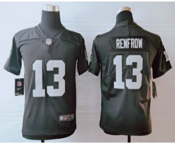 Youth Las Vegas Raiders #13 Hunter Renfrow Black 2019 Vapor Untouchable Stitched NFL Nike Limited Jersey
