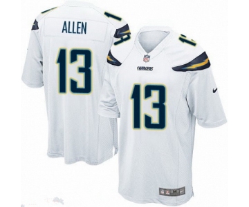 Men's San Diego Chargers #13 Keenan Allen White Road Stitched NFL Nike Game Jersey