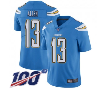 Nike Chargers #13 Keenan Allen Electric Blue Alternate Men's Stitched NFL 100th Season Vapor Limited Jersey
