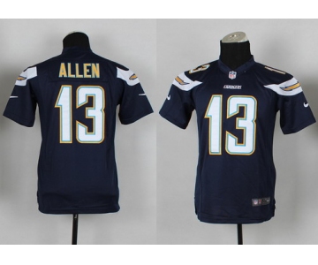 Nike San Diego Chargers #13 Keenan Allen 2013 Navy Blue Game Kids Jersey
