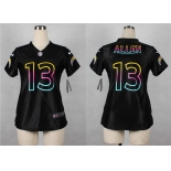 Nike San Diego Chargers #13 Keenan Allen Pro Line Black Fashion Womens Jersey
