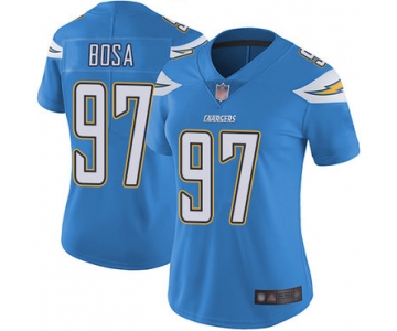 Chargers #97 Joey Bosa Electric Blue Alternate Women's Stitched Football Vapor Untouchable Limited Jersey